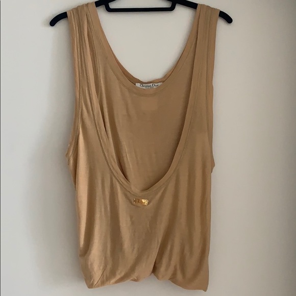 Christian Dior Double Beige Tank